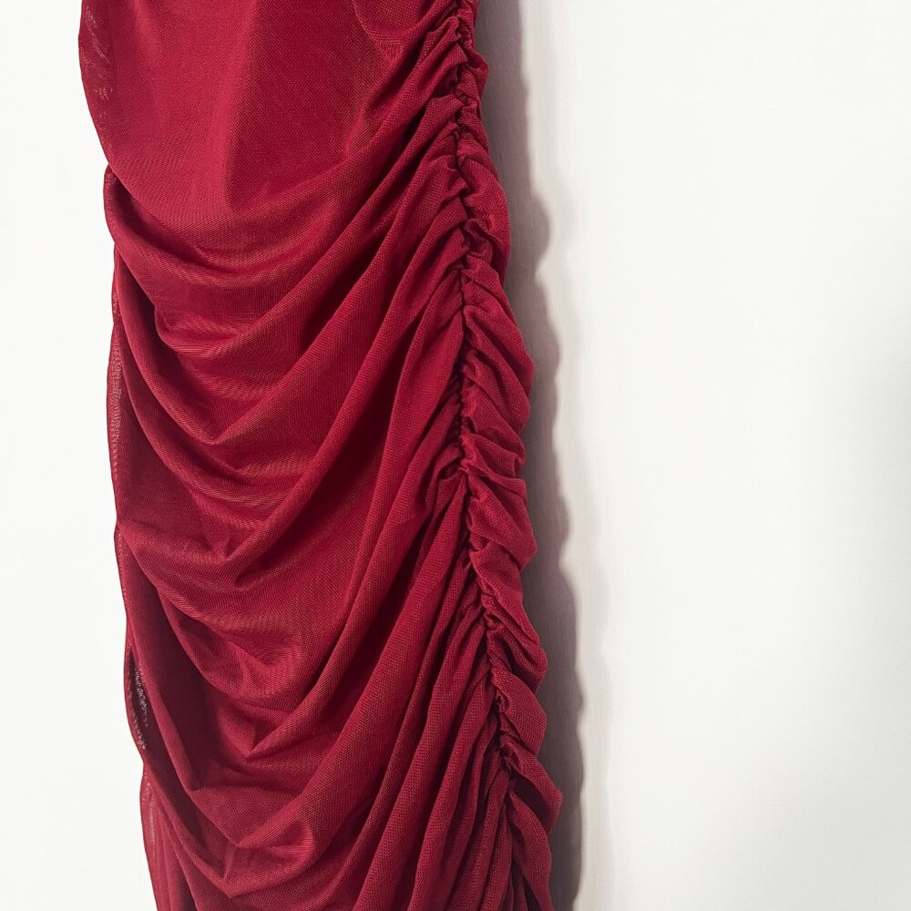 Princess Polly Tara Mini Dress in Red **PRE-OWNED*** - Picture 4 of 8
